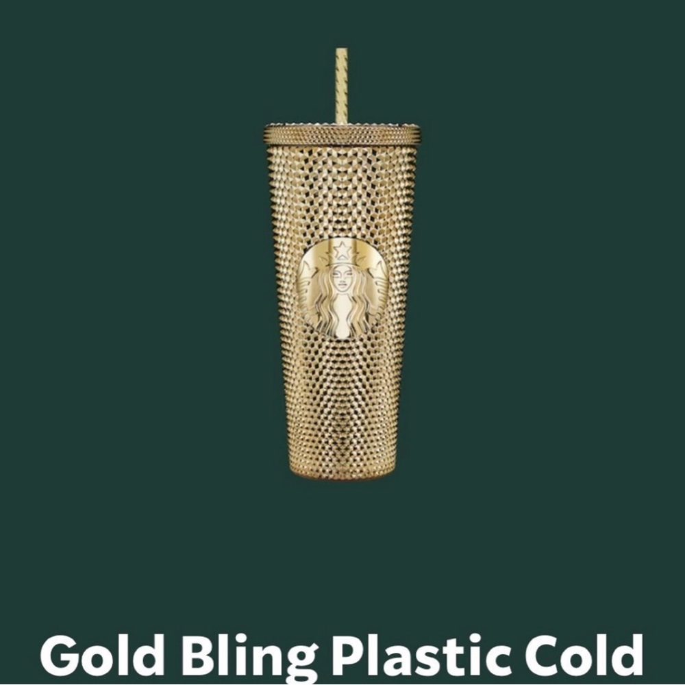 Starbucks Gold Bling Spiked